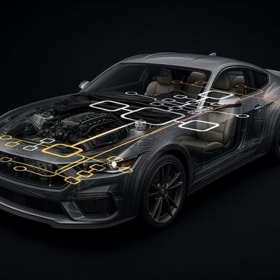 The E/E architectures of vehicles are currently being fundamentally redesigned. New or young automakers have enormous advantages in this process. (Image: 2026 Artlist Ltd)