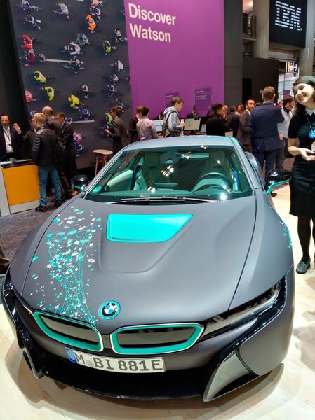 BMW war eines der ersten Unternehmen, die mit IBM in Watson IoT Center in München zusammenarbeiten. (Robert Horn)