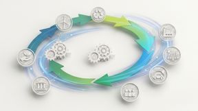 Digitale Technologien ermöglichen die Erfassung und Auswertung von Daten entlang des gesamten Produktlebenszyklus und gelten als Schlüssel für zirkuläre Wertschöpfung. (Bild: )