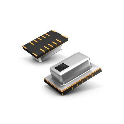 Der Infrarot-Temperatursensor Grid-EYE: Dank SMD-Bauweise ist er extrem klein und kann schnell und problemlos eingesetzt werden. (Panasonic)