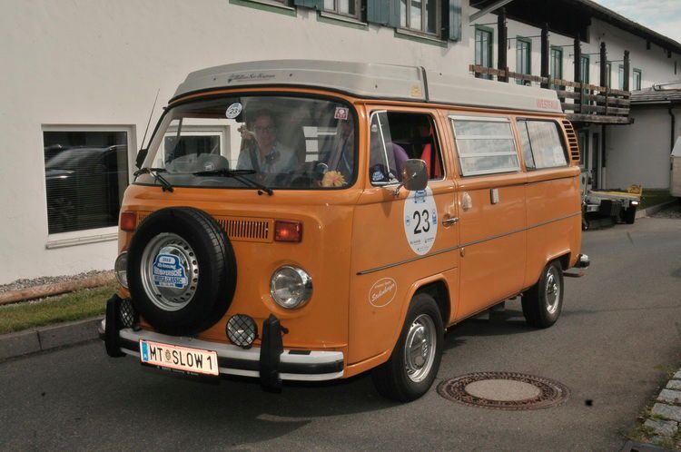 Bereit für eine längere Tour: VW Bulli Westfalia (Baujahr 1975). (Bild: Zietz)