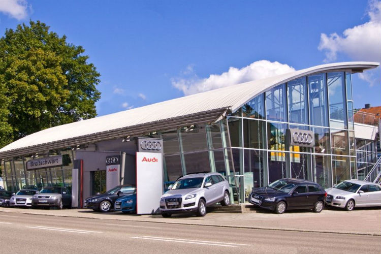 Der Audi-Betrieb von Breitschwert in Ansbach hat sich der Gruppe im Jahr 2015 angeschlossen. (Feser Breitschwert)