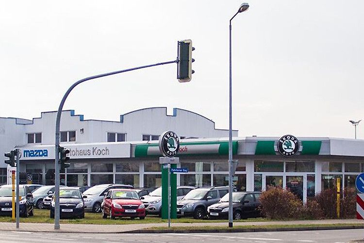 ... Brandenburg an den Standorten Ludwigsfelde (Skoda, Mazda, Gebrauchtwagen) ... (Foto: Koch)