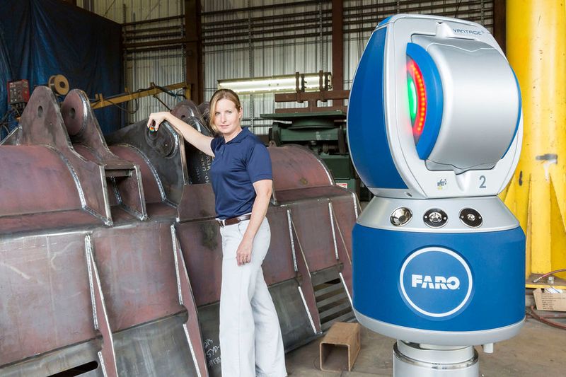 Die Vantage-Produktfamilie besteht aus zwei ngsstarken Modellen. Beide Modelle sind laut Faro sehr leicht und verfügten über ein integriertes Hauptsteuergerät (MCU) sowie schnell austauschbare Batterien. (Faro)