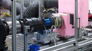 The new lubricant exhibits a consistent friction ratio over a wide temperature range. (Image:Liebherr)