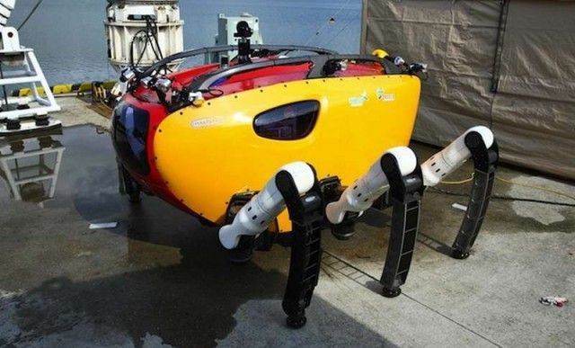 Der Crabbter CR200 ist eine speziell für die Tiefsee entwickelte Roboterkrabbe. (Kiost)