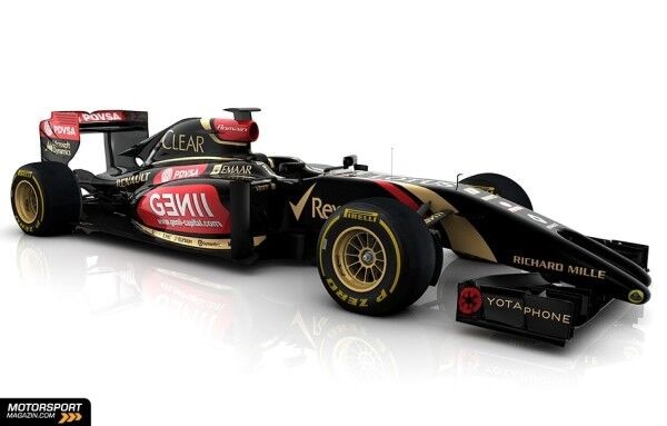 Der neue Lotus E22 für die Formel-1 Saison 2014 (Lotus)
