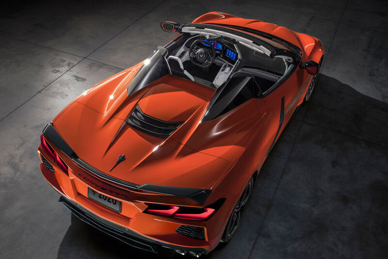 In der neuen Corvette ist ein Mittelmotor verbaut. (Chevrolet)