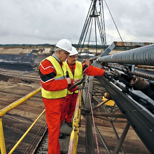 Alle Daten rund um das Förderband stehen zentral zur Verfügung.(Bild:  Rema Tip Top)