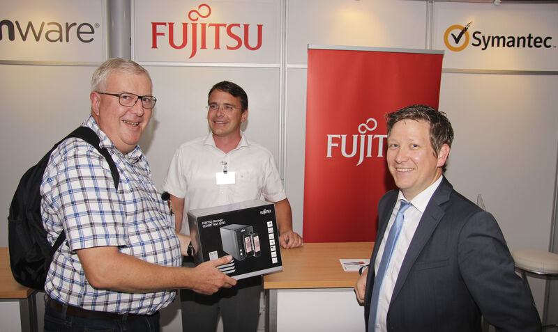 Fujitsu verloste einen CELVIN® NAS-Server. (Vogel IT-Akademie)