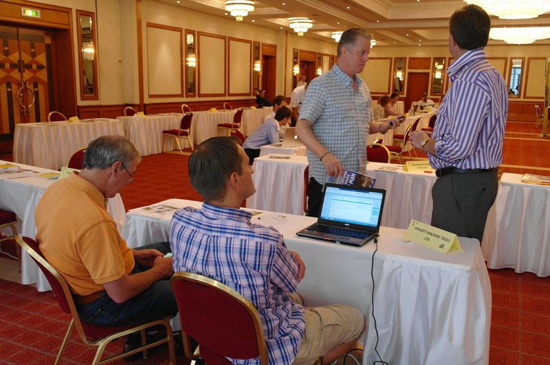 Händlermarkt bei der EAMTM Conference 2011.  (Bild: Schreier)