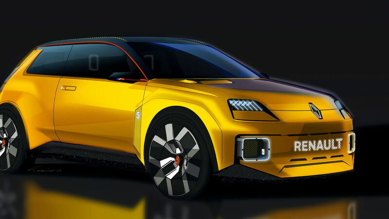 Die mögliche Rückkehr des R5: Im Zuge der „Renaulution“ wurde die Studie eines elektrifizierten Stadtautos vorgestellt, der R5 Prototype.
