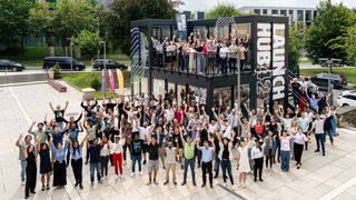 ComSpace Opening durch den 6G-life Startup Inkubator launchhub 24 gemeinsam mit Frank Fitzek und Holger Boche (2024) (Bild: Sebastian Weingart)