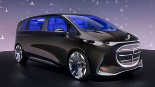 Vision V heißt ein neues Konzeptauto von Mercedes-Benz, welches auf der Auto Shanghai 2025 seine Premiere feiert. (Bild: Mercedes-Benz)