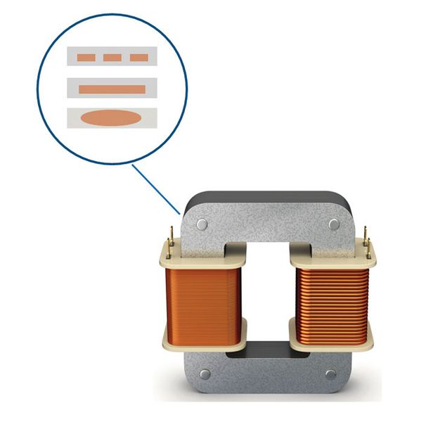 Bei Transformatoren können plattierte Werkstoffe mehrere Vorteile bieten: höhere elektrische Performance, Anodisierbarkeit für die Isolation, keine Bimetall-Korrosion, hohe Wärmekapazität und gezielte Stromführung (Bild: Wickeder Westfalenstahl)