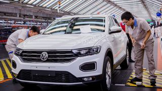 VW-Produktion im chinesischen Xinjiang. (Bild: Volkswagen)