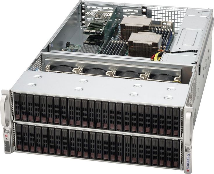 Storageserver mit 72x 2.5“ HDD Einschüben (Archiv: Vogel Business Media)
