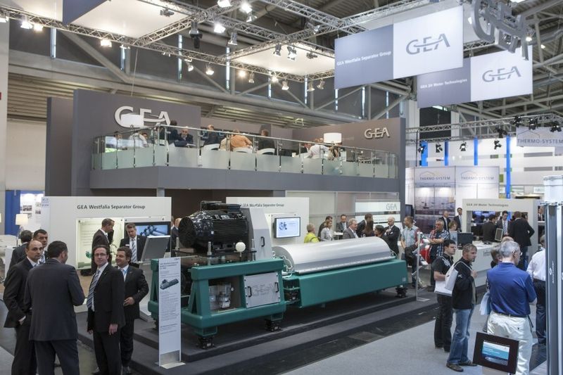 Impressionen von der IFAT 2012. (Bild: Messe München)