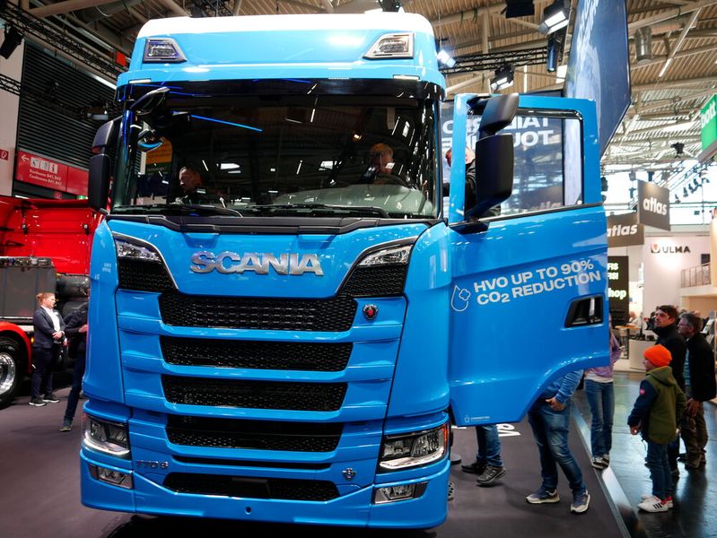 Die Scania V8-Motoren eignen sich für HVO und Biodiesel. (Bild: Sandro Kipar/VCG)