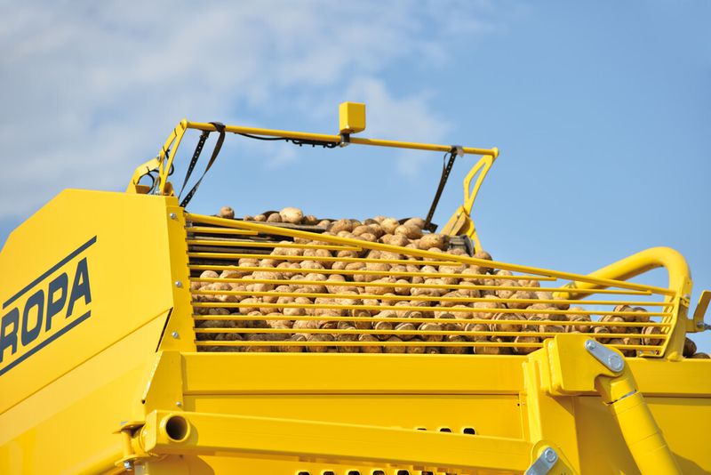 Detail der Kartoffelerntemaschine Keiler 2. (Bild: Ropa)