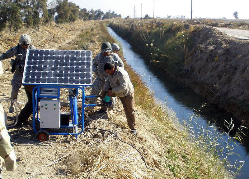 To cut its $1 billion a year electricity costs, the US Army is looking to the private sector to install solar, wind and other forms of renewable energy at its sites. (Picture: Wikimedia Commons)