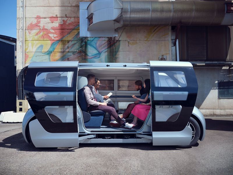 Bis zu sechs Passagiere sollen im „Sango“ reisen können. (Bild: NEVS)