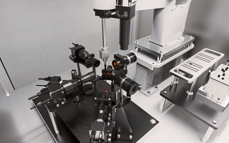 Je nach Kundenwunsch und Aufgabenstellung können die Prüfautomaten von Ziemann & Urban mit zwei bis neun Kameras bestückt werden.  (Bild: Ziemann & Urban)