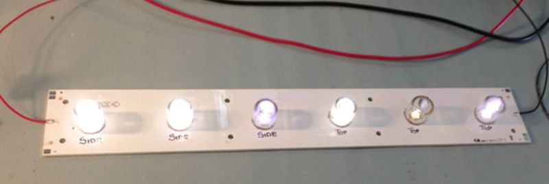 Bild 6: Mithilfe von Test-Kits können Entwickler auf einfache Weise testen, welche chemischen Substanzen bedenkenlos zusammen mit bestimmten LED-Typen verwendet werden können. ( Cree)