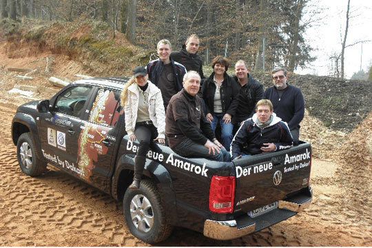Die Kunden testen den Amorak im Gelände. (Archiv: Vogel Business Media)