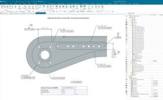 Modell mit Product Manufacturing Information (PMI).(Bild:  Siemens)