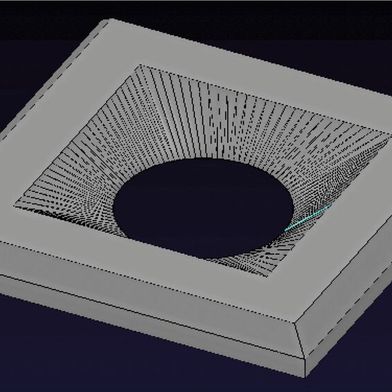 With the latest features in Lantek's 3D CAD/CAM software, cutting complex 3D chamfers can be programmed easily and conveniently. (Image:Lantek)