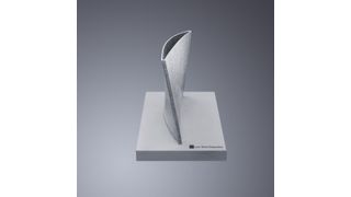 Mit dem LMD-Verfahren lassen sich Bauteile nicht nur reparieren, sondern auch komplett generieren, wie diese Flügelstruktur. (Trumpf)