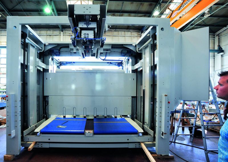 „Wir wollten mit der neuen Maschinengeneration bei der Antriebstechnik auf das neueste Pferd setzen und viel Technik mit möglichst wenig Komponenten in der Anlage haben.“ (Archiv: Vogel Business Media)