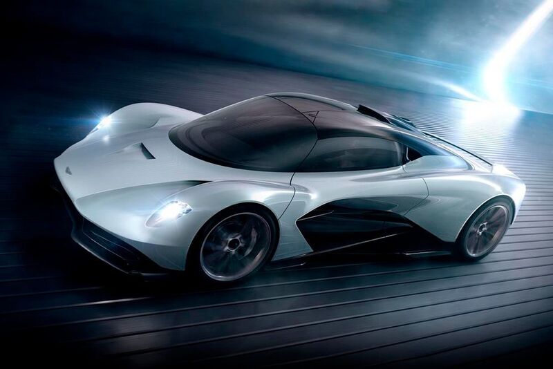 Das im Frühjahr vorgestelle, seriennahe Hypercar-Konzept RB 003 hat jetzt den offiziellen Modellnamen Valhalla erhalten. (Aston Martin)