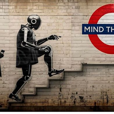 Trotz KI-Optimismus bremst eine „KI Experience Gap“ das Potenzial jener. (Bild: Canva / KI-generiert)