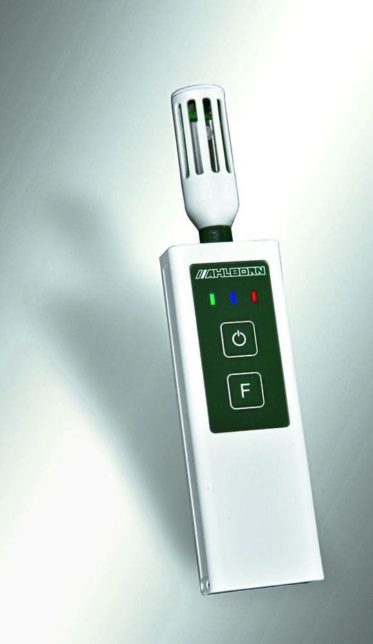 Drahtloser Sensor für die Luftqualität(Bild:  Ahlborn)