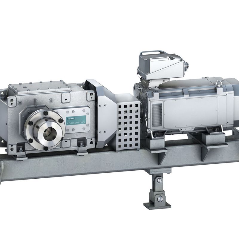 Motor, Getriebe und Kupllung werden zu einem Integrated Drive System verbunden.