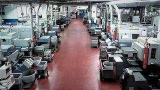 Kein Material, keine Fertigung! Die deutsche Industrieproduktion ist nach einigen erfreulichen Monaten jetzt wieder deutlich zurückgegangen. Ukrainekrieg und Null-Corona-Strategie in China sind die Hauptgründe. Sie belasten das produzierende Gewerbe leider noch länger, glauben die Experten. (Bild: T. Dreher)