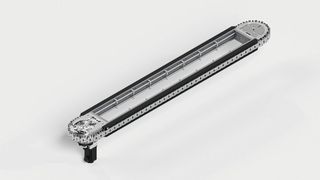 Der Servomotorantrieb und das Getriebe LS Link der Taktkette von Weiss erlauben die freie Programmierung der Prozessstationen unabhängig von der Kettengliedlänge. (Bild: Weiss)