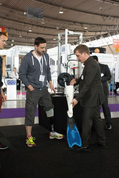 In der 3D-Live-Printing-Area präsentierte das Fraunhofer Institut in mehreren Vorträgen die Fortschritte in diesem Bereich. Live konnten die Besucher zwei 3D-Drucker in Betrieb bestaunen. (Bild: UBM Canon)