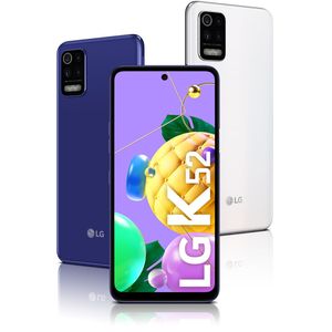 Das LG K52 kommt in den Farben Weiß und Blau. 