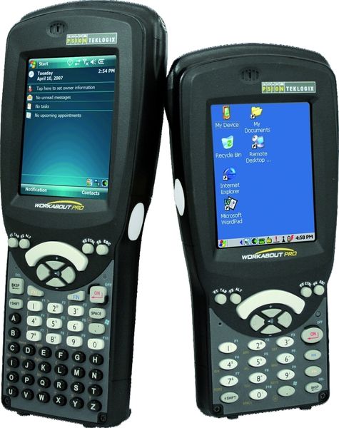 Neue Generation des Workabout Pro C und des S von Psion Teklogix: Die drahtlosen Handheld-Computer lassen sich den Anforderungen entsprechend nachrüsten und weiterentwickeln. Bild: Psion Teklogix (Archiv: Vogel Business Media)