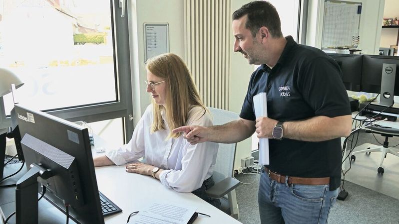 Sie haben die DSR-24-Strategie ständig im Fokus: Katharina Lastowski und Patricio Da Silva.(Bild:  Wenz - VCG)