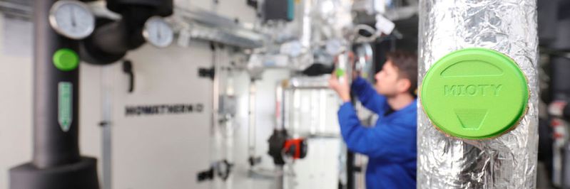 MIOTY ist eine der ersten Funkkommunikationslösungen für IIoT-Anwendungen - basierend auf den ETSI Standard TS 103357. (Bild:  Kurt Fuchs/ Fraunhofer IIS)