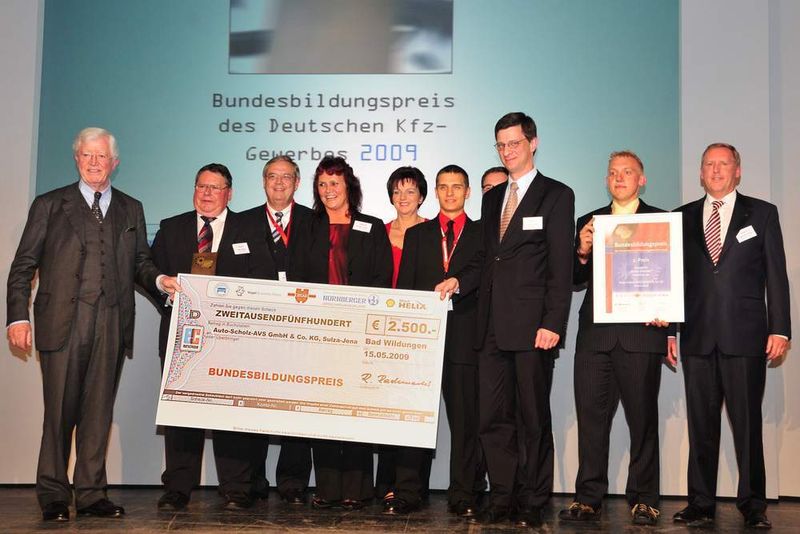 Der zweitplatzierte Auto-Scholz-AVS aus Thüringen erhielt schon einige Preise für seine „Ausbildung mit Stern“, unter anderem den Bundesbildungspreis im Jahr 2003. (Archiv: Vogel Business Media)