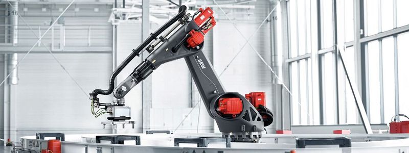 SEW-Eurodrive stellt ein neues strategisches Fokusthema vor: den konsequenten Aufbau eines offenen, skalierbaren und unabhängigen europäischen Robotikportfolios.  (Bild:  SEW-Eurodrive)