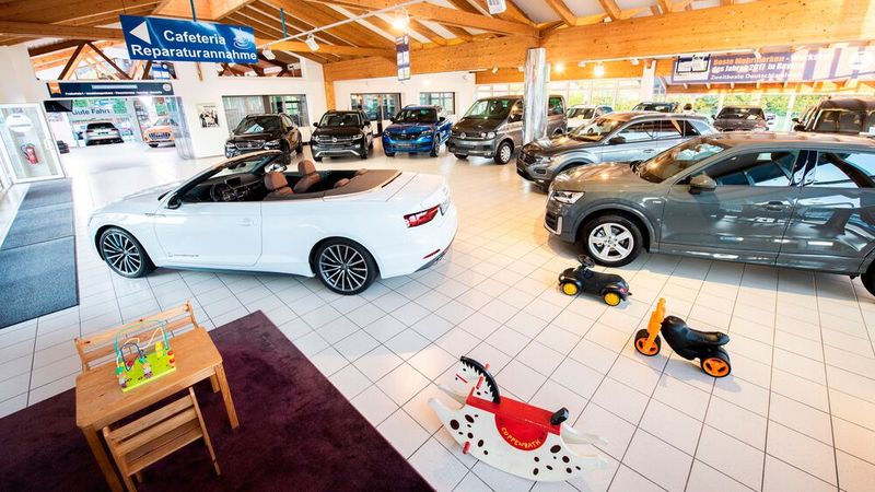 Hell und freundlich: die Niedermayer-Auslieferungshalle. (Bild: Auto Niedermayer)