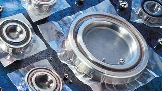 Kugellager in Vakuumverpackung. (Archiv: Vogel Business Media)