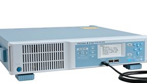 Leistungsanalysator: Der WT1500 nimmt in zwei Höheneinheiten (88 mm) bis zu vier Leistungselemente auf und misst Spannungen bis 2.000 V DC direkt und ohne externen Spannungsteiler. (Bild: Yokogawa)