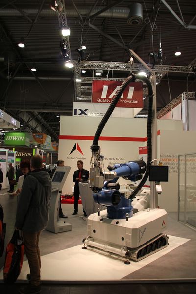 Impressionen von der Intec 2015 in Leipzig. (Sonnenberg)